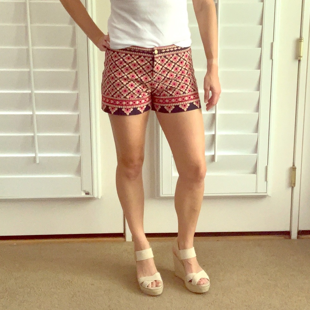 THML Embroidered Shorts